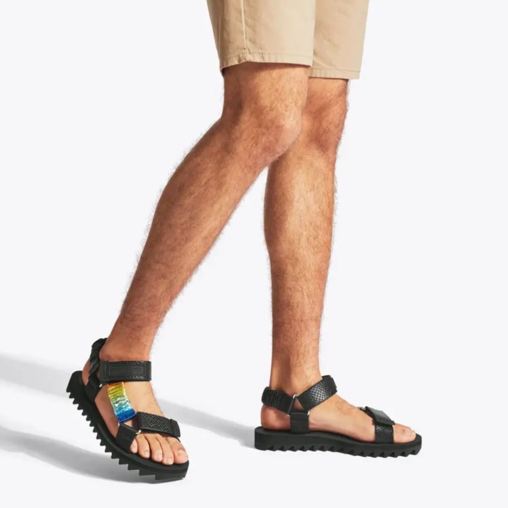 🎥📷 NWOT KURT GEIGER MEN'S SANDALS SIZE 10.5